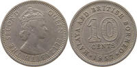 MALAYA AND BRITISH BORNEO 10 CENTS ELIZABETH II. (1952-2022) -