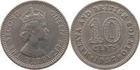 MALAYA AND BRITISH BORNEO 10 CENTS ELIZABETH II. (1952-2022) -