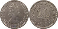 MALAYA AND BRITISH BORNEO 10 CENTS ELIZABETH II. (1952-2022) -
