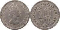 MALAYA AND BRITISH BORNEO 10 CENTS ELIZABETH II. (1952-2022) -