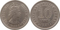 MALAYA AND BRITISH BORNEO 10 CENTS ELIZABETH II. (1952-2022) -