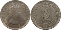 MALAYA AND BRITISH BORNEO 5 CENTS ELIZABETH II. (1952-2022) -