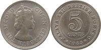 MALAYA AND BRITISH BORNEO 5 CENTS ELIZABETH II. (1952-2022) -