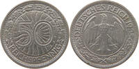 DRITTES REICH 50 REICHSPFENNIG 19 DOPPELSCHLAG -