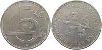 CZECHOSLOVAKIA 5 KORUN -