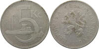CZECHOSLOVAKIA 5 KORUN -