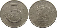 CZECHOSLOVAKIA 5 KORUN -