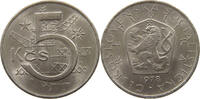 CZECHOSLOVAKIA 5 KORUN -