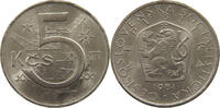 CZECHOSLOVAKIA 5 KORUN -