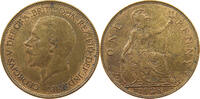 GREAT BRITAIN 1 PENNY 1928 GEORGE V. (1910-1936) VZ-