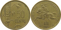 50 CENTU 1925 LITHUANIA  SS