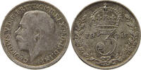 GREAT BRITAIN 3 PENCE GEORGE V. (1910-1936) -