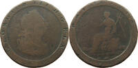 GREAT BRITAIN PENNY GEORGE III. (1760-1820) CARTWHEEL -