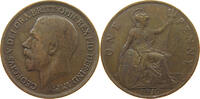 GREAT BRITAIN PENNY GEORGE V. (1910-1936) -