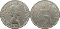 GREAT BRITAIN PENNY ELIZABETH II. (1952-2022) SILVER PLATED -