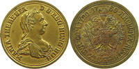 HAUS HABSBURG MEDAILLE MARIA THERESIA (1740-1780) LATER STRUCK -