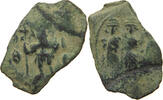 BYZANTINE EMPIRE 1/2 FOLLIS -