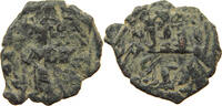 BYZANTINE EMPIRE FOLLIS OVERSTRUCK -