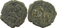BYZANTINE EMPIRE FOLLIS JUSTIN II. (565-578) -