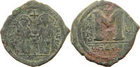 BYZANTINE EMPIRE FOLLIS JUSTIN II. (565-578) -