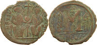 BYZANTINE EMPIRE FOLLIS JUSTIN II. (565-578) -