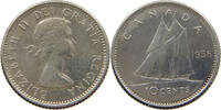 CANADA 10 CENTS ELIZABETH II. (1952-2022) -