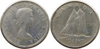 CANADA 10 CENTS ELIZABETH II. (1952-2022) -