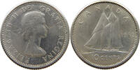 CANADA 10 CENTS ELIZABETH II. (1952-2022) -