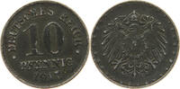 ERSATZMÜNZEN DES 1. WELTKRIEGS 10 PFENNIG EISEN -