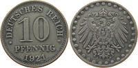 ERSATZMÜNZEN DES 1. WELTKRIEGS 10 PFENNIG EISEN -