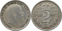 GREAT BRITAIN 2 PENCE EDWARD VII. (1901 - 1910) MAUNDY -