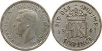 GREAT BRITAIN SIXPENCE GEORGE VI. (1936-1952) -