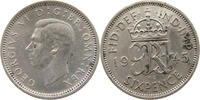 GREAT BRITAIN SIXPENCE GEORGE VI. (1936-1952) -