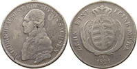 TALER 1821 IGS SACHSEN ALBERTINISCHE LINIE Friedrich August I. 1806-1827 S