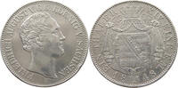 TALER 1848 SACHSEN ALBERTINISCHE LINIE Friedrich August II. 1836-1854 SS