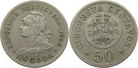 50 CENTAVOS 1928 ANGOLA  SS