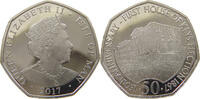 ISLE OF MAN 50 PENCE ELIZABETH II. (1952-2022) -