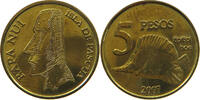 RAPA NUI 5 PESOS -