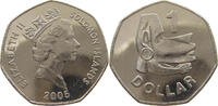 SOLOMON ISLANDS 1 DOLLAR ELIZABETH II. (1952-2022) -