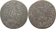 Haus Habsburg 3 Kreuzer Joseph I. 1705-1711. Kuttenberg -