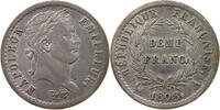 FRANCE 1/2 FRANC NAPOLEON I. (1804-1814, 1815) -