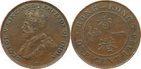 1 CENT 1925 HONG KONG GEORGE V. (1910-1936) SS