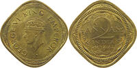 INDIA BRITISH 2 ANNAS GEORGE VI. (1936-1952) SMALL 44 -