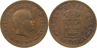 INDIA PORTUGUESE 1/8 TANGA CARLOS I. (1889-1908) -