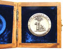 ISRAEL MEDAL LIBERATED, JUDEA CAPTIVE 70 C.E. 35MM 29G -