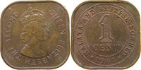 MALAYA AND BRITISH BORNEO 1 CENT ELIZABETH II. (1952-2022) -