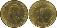 NEW HEBRIDES 1 FRANC -