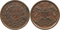 INDIA BRITISH 1/12 ANNA WILLIAM IV. (1830-1837) -