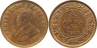 INDIA BRITISH 1/12 ANNA GEORGE V. (1910-1936) -