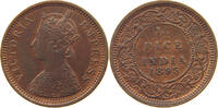 INDIA BRITISH 1/2 PICE VICTORIA (1837-1901) -